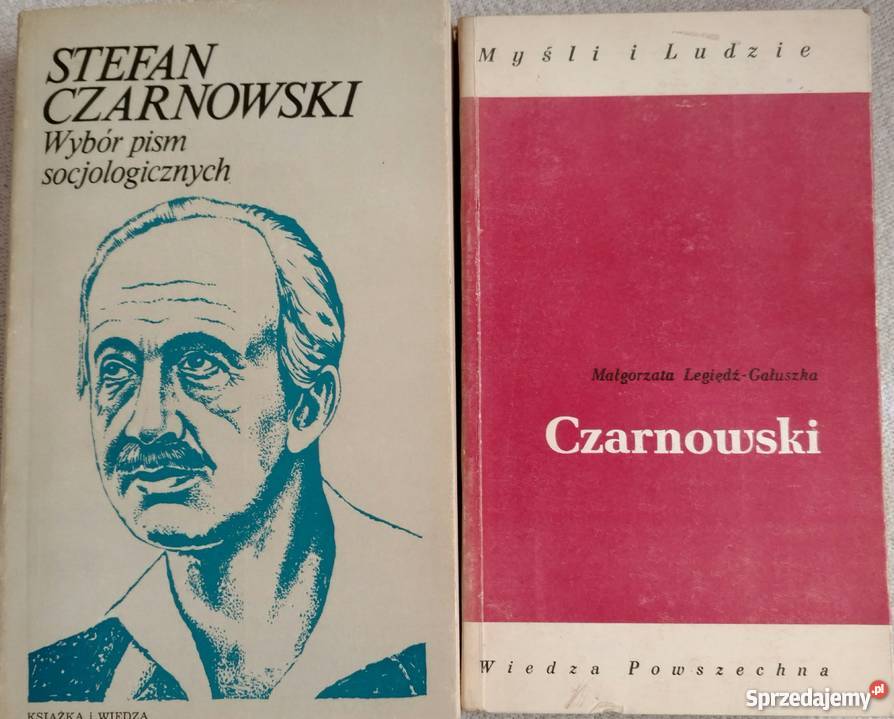 Stefan CZARNOWSKI 2 książki Wybór pism i Warszawa sprzedam