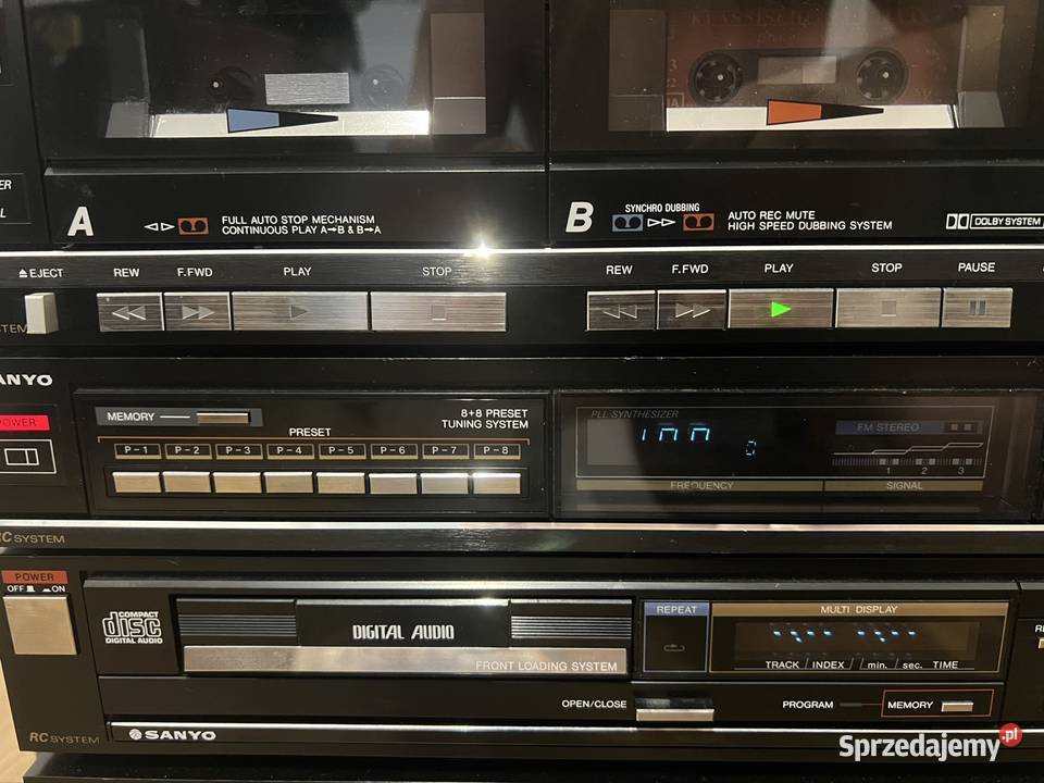 Sanyo System 760 vintage zestaw stereo Warszawa sprzedam