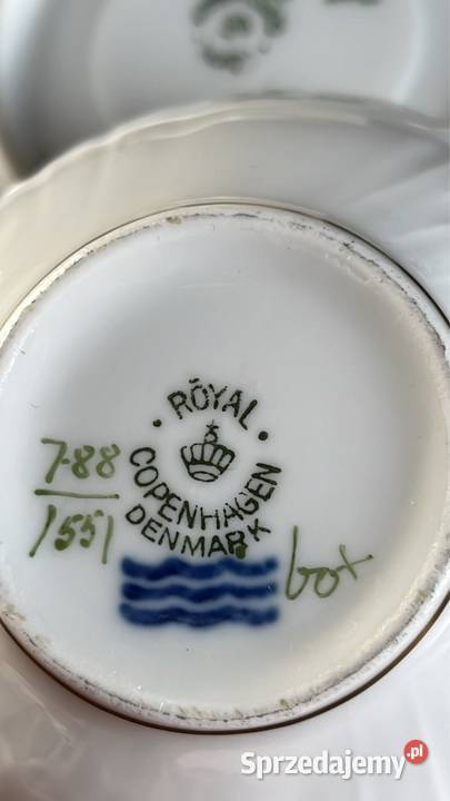 Filiżanka Royal Copenhagen Denmark Sygnatura z Gdańsk sprzedam
