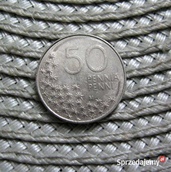 Finlandia 50 Penia 1991r Numizmatyka Kalisz
