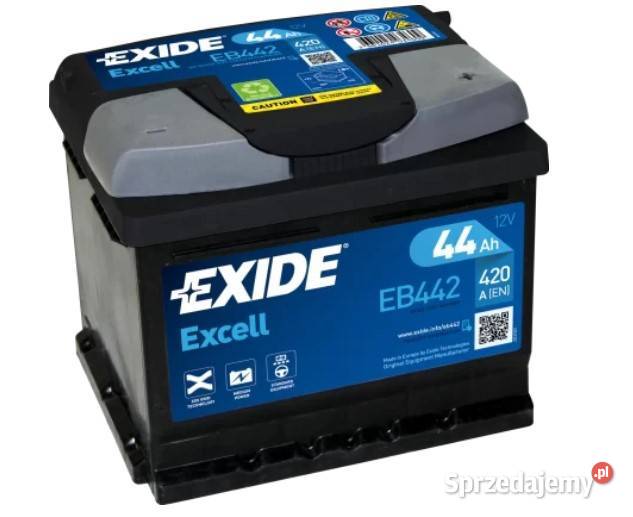 Akumulator Exide Excell 44Ah 420A EN PRAWY PLUS Wałbrzych