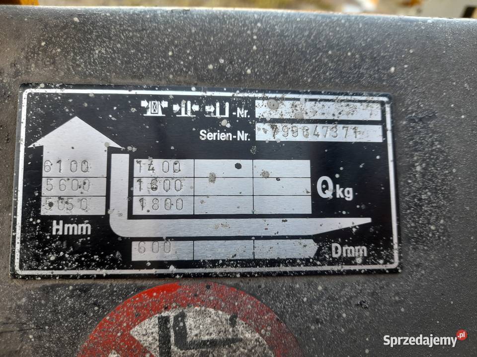 Wózek widłowy Jungheinrich czterokierunkowy ETVQ Wózki widłowe Pleszew