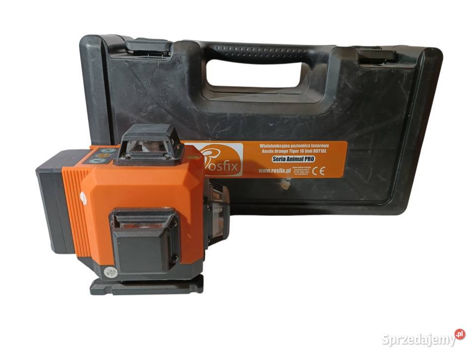 Poziomica laserowa Rosfix Orange Tiger 16 linii Katowice