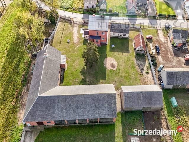 Duże gospodarstwo rolne gm Uniejów