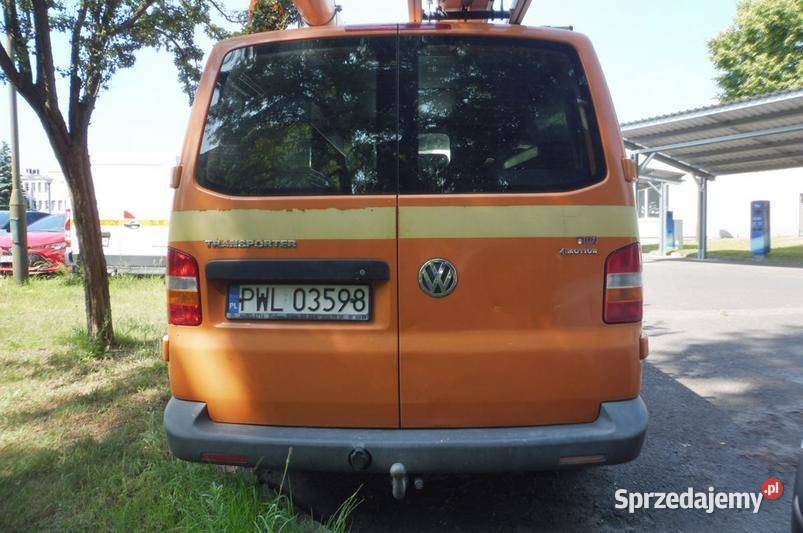 VOLKSWAGEN TRANSPORTER T5 2008 2460 ccm 131 Zielona Góra