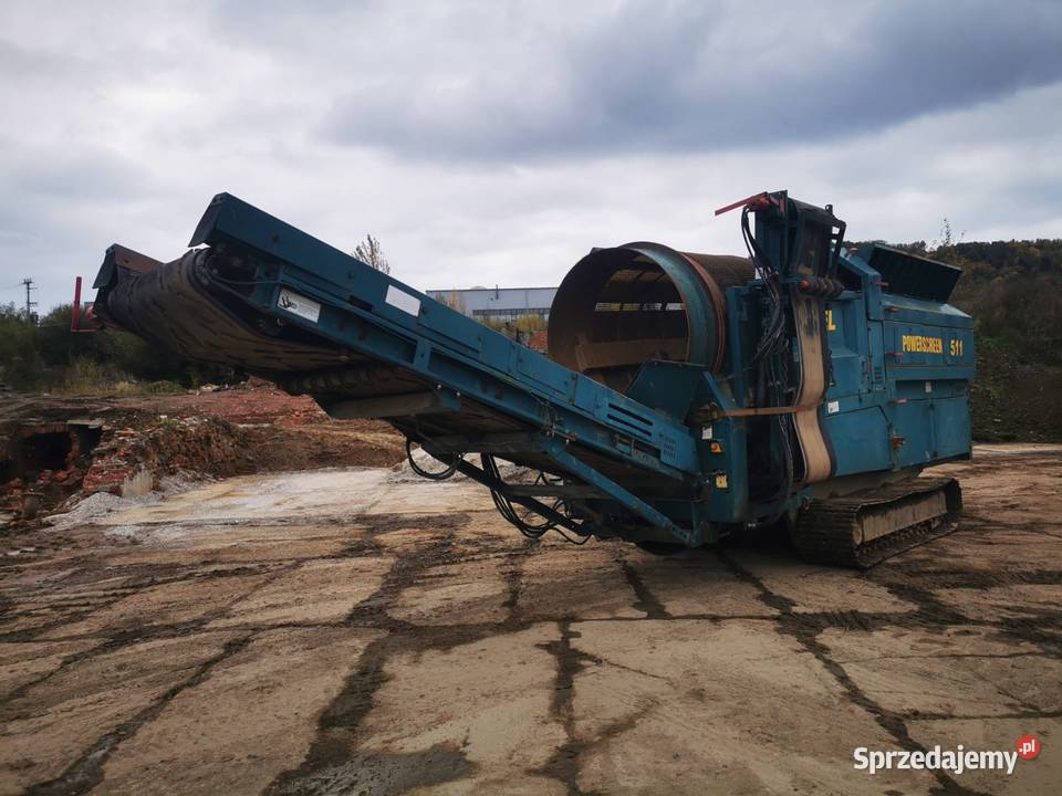 Przesiewacz bębnowy Powerscreen trommel 511 3500h Cieszyn