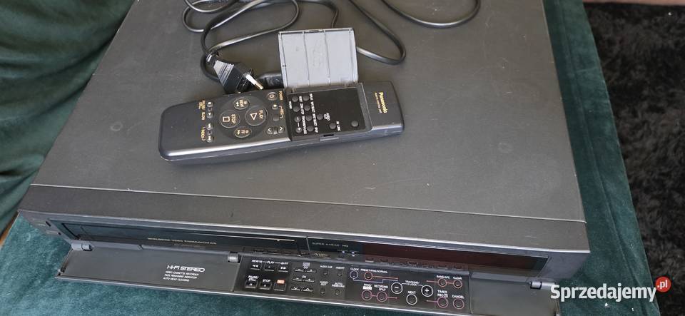 Magnetowid STEREO HiFi VHS Panasonic NVF55EE Pasym