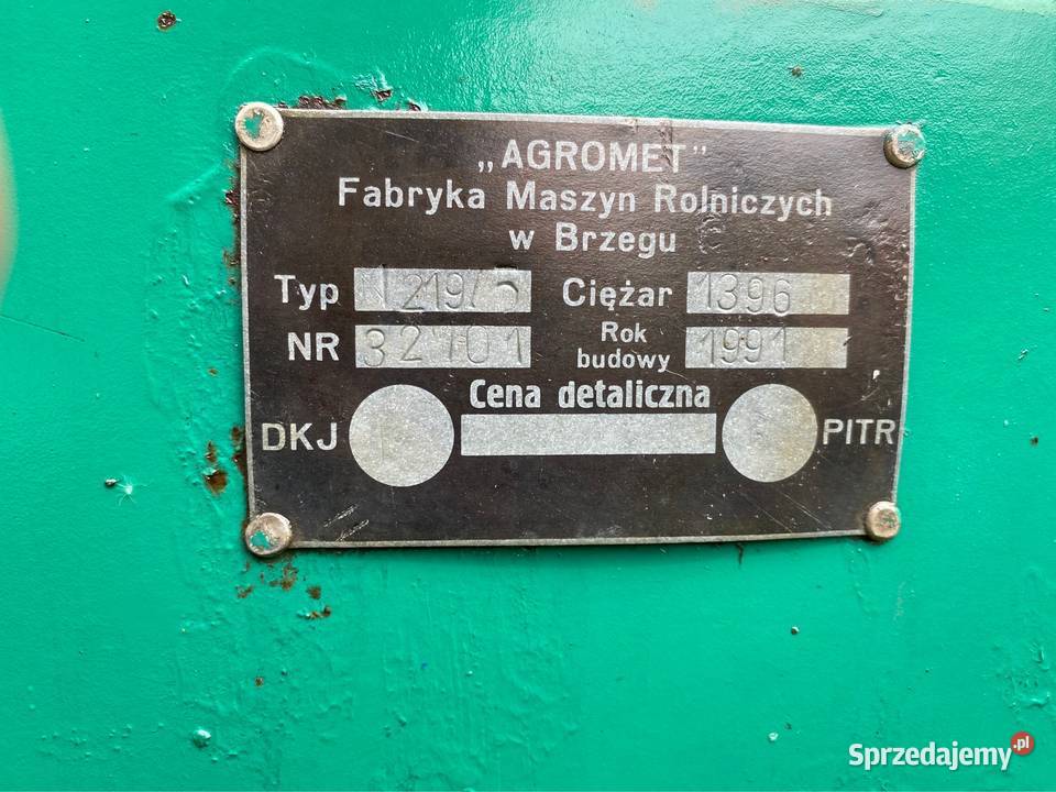 Sprzedam rozrzutnik Brzeg 35t Skała