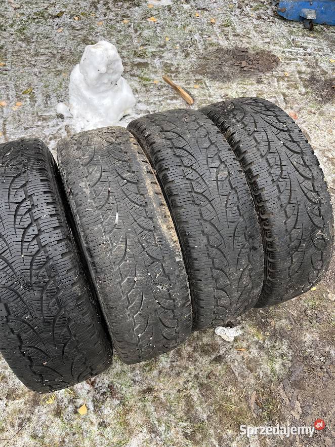 4 Felgi z oponami zimowe R16 5x1143 wzmacniane podlaskie