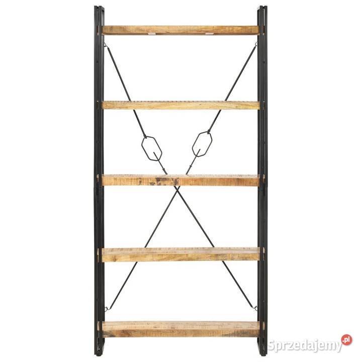 5poziomowy regał na książki 90x30x180 lite Półki Warszawa