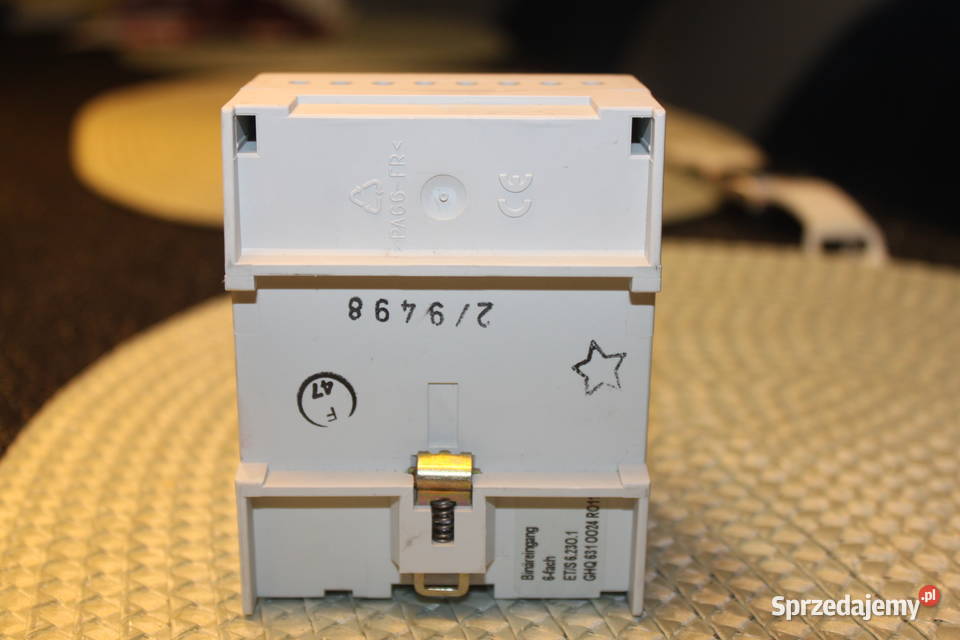 ABB ETS62301 Wejście Binarne 230V 6tny KNX Zabezpieczenia i rozdzielnice Pakość
