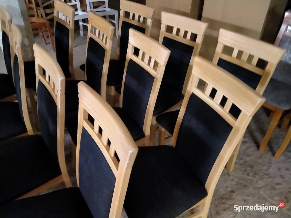 Nowoczesne krzesła bukowe świętokrzyskie Suchedniów sprzedam