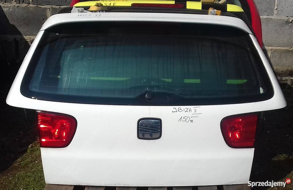 Tylna klapa Seat Ibiza II Sieradz