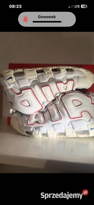 Nike Air More Uptempo 96 USA WhiteRed oryginał mazowieckie Warszawa