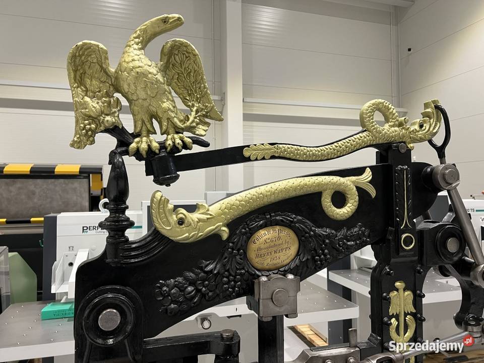 Prasa drukarska typograficzna Columbian Press Radom