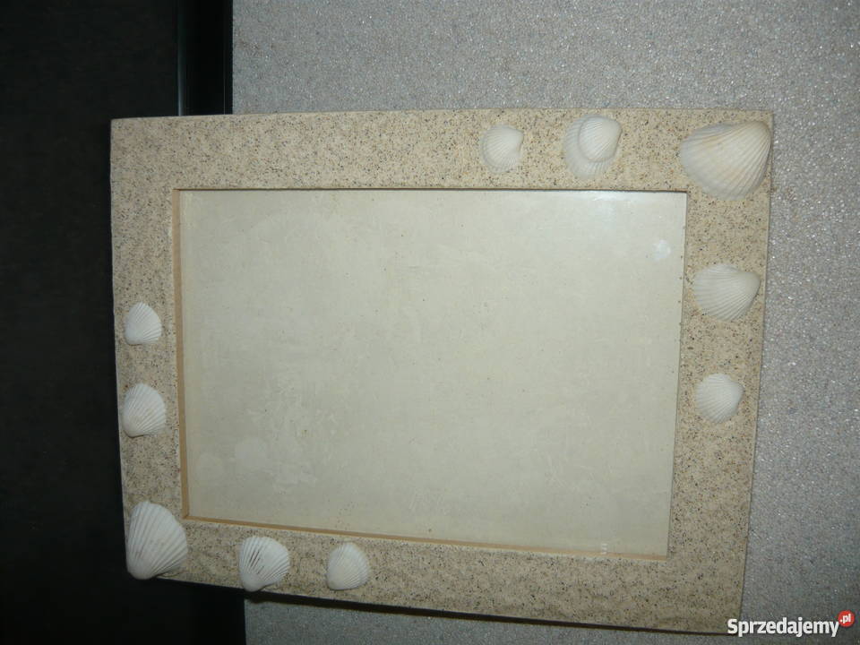 Ramka na zdjęciemuszelki beżowy śląskie Bieruń sprzedam