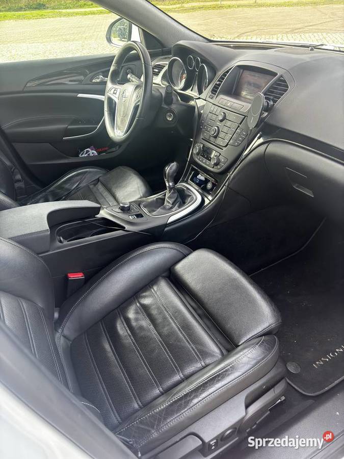 OPEL INSIGNIA 16t LPG piękna kurtyny powietrzne mazowieckie Sierpc