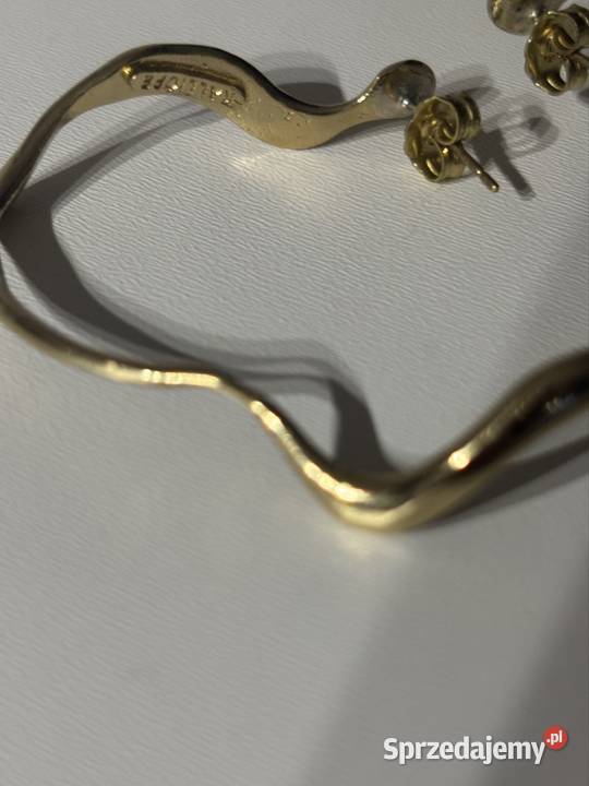 Kolczyki fale Kalliope kujawsko-pomorskie Bydgoszcz sprzedam