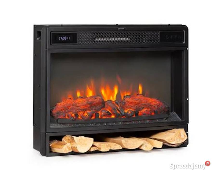 wkład kominkowy elektryczny LED świeci i grzeje dolnośląskie Wrocław