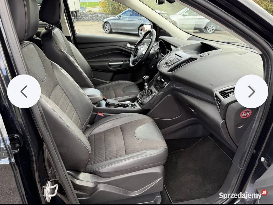 Ford Kuga 4x4 2014 pół skóra z Niemiec super elektryczne szyby Jelenia Góra