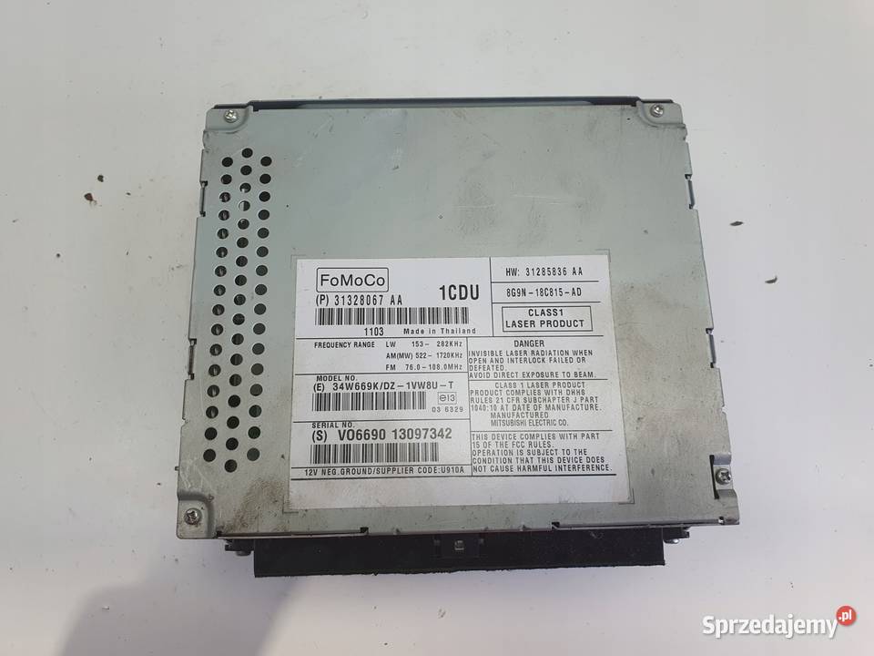 Volvo XC70 V70 III S80 II RADIOODTWARZACZ Radio osobowe