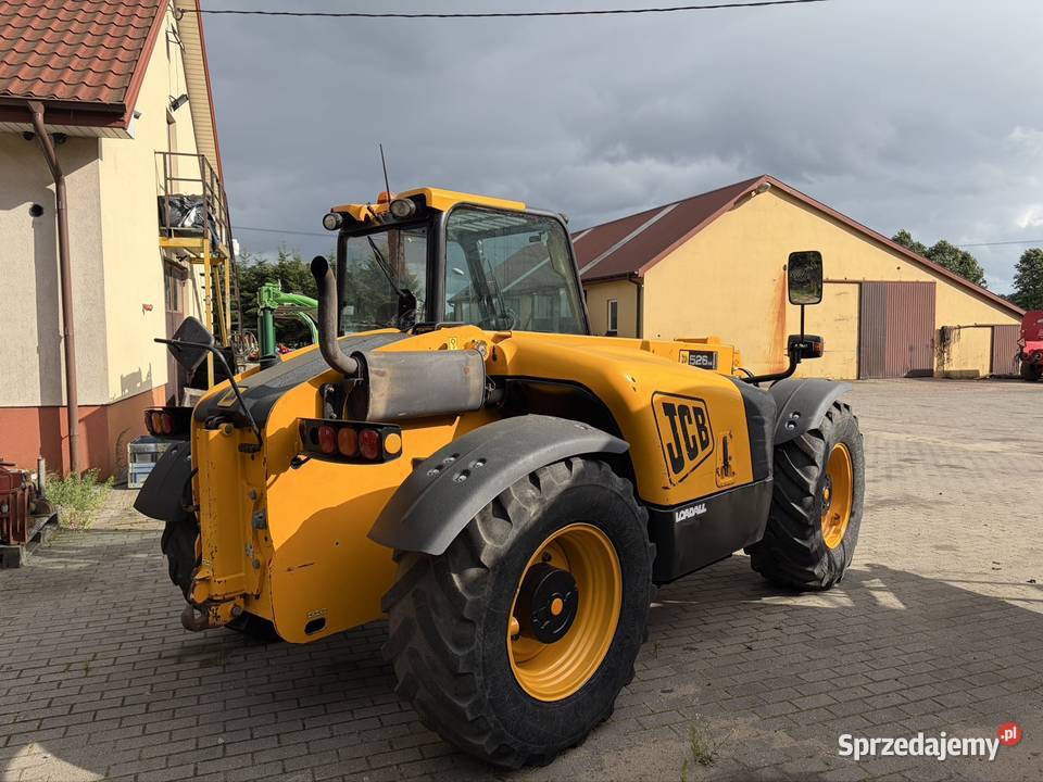 Ładowarka teleskopowa JCB 52656 Agri 2008 r mazowieckie Myszyniec sprzedam