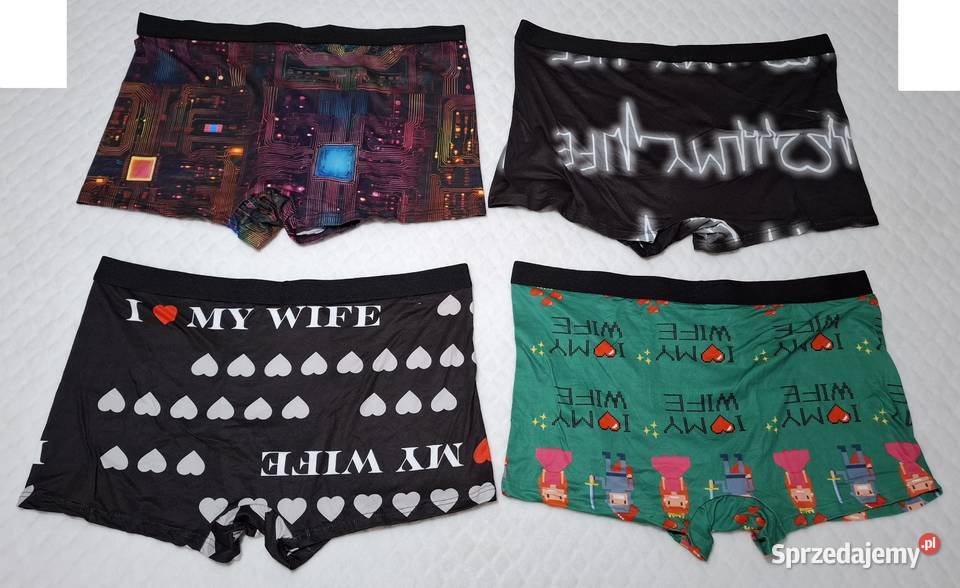 Bokserki męskie majtki bielizna męska kolorowe Czeladź
