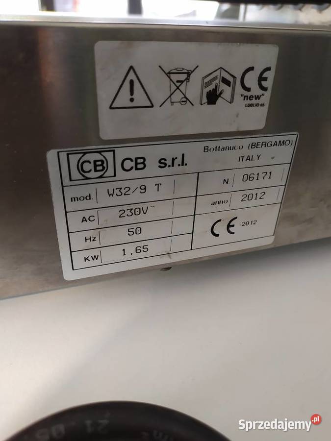9 rolkowy podgrzewacz do parówek CB W329T mazowieckie Kazuń Polski