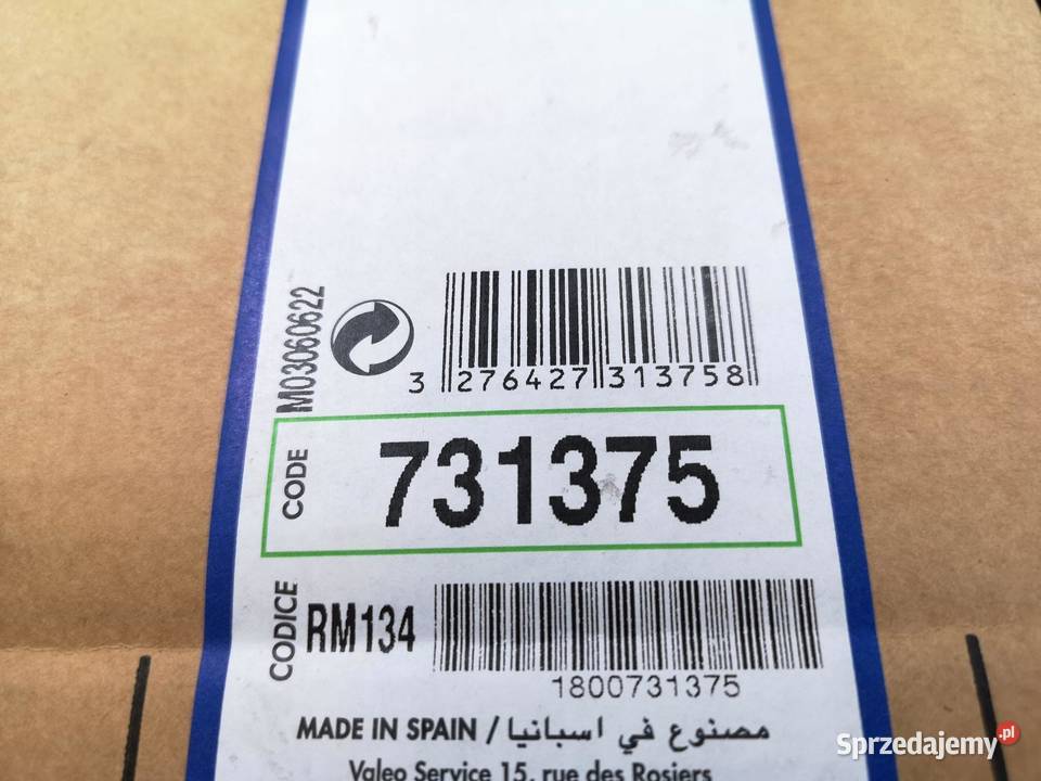 CHŁODNICA WODY VALEO LANCIA Y 9603 12 sprzedam