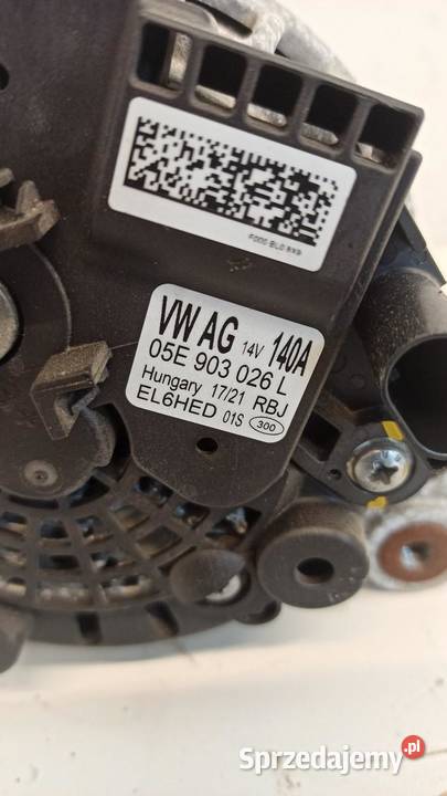 AUDI A3 8Y ALTERNATOR 05E903026L 05E903026K dolnośląskie