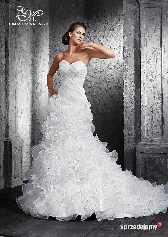 SUKNIA ŚLUBNA Z KOLEKCJI EMMI MARIAGE 38 mazowieckie Warszawa