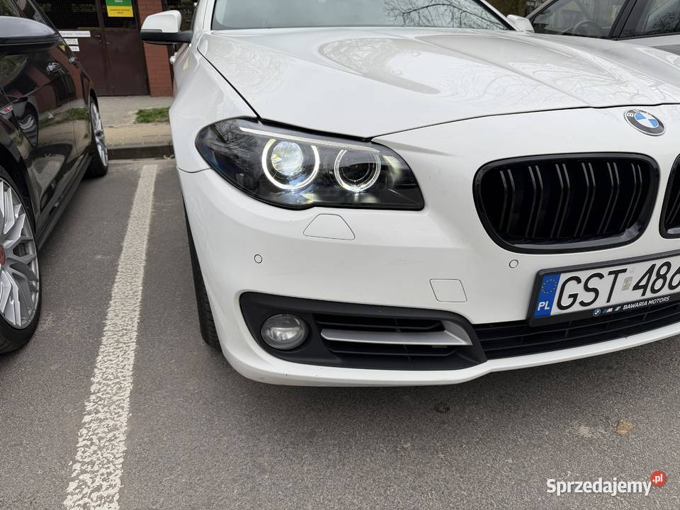 BMW Seria 5 520d 2013r disel białe Tychy