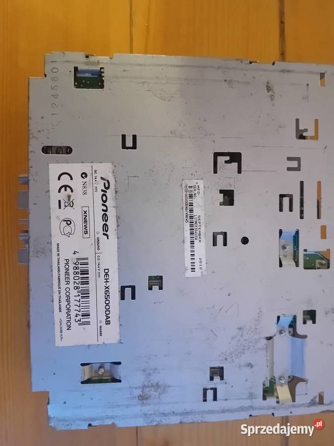 Pioneer Radio DEHX6500DAB CB radia Kraków