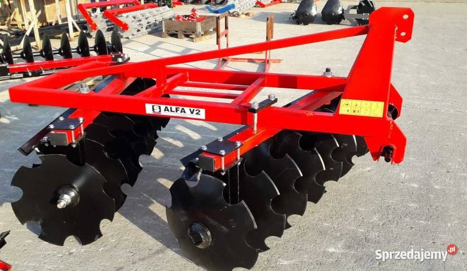 talerz bronowany BRONA TALERZOWA alfavx Agregaty Grodziec