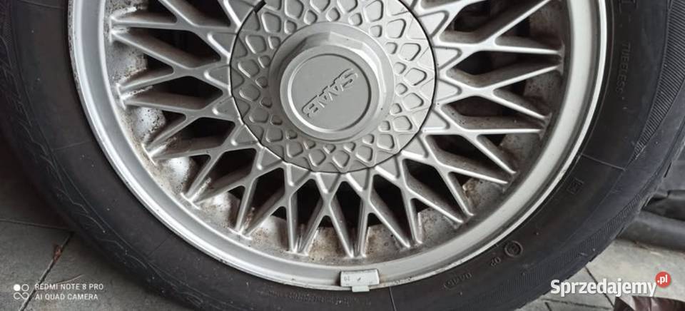 Alufelgi koła Saab 900 9000 cross Spoke 15 4x108 podkarpackie Przeworsk sprzedam