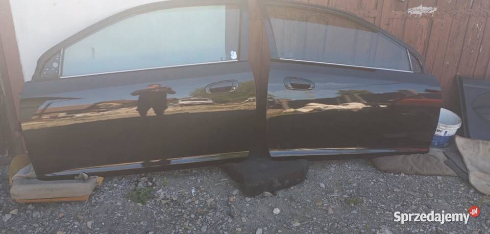 Drzwi honda civic VII 3d lift sport czarne lewe Wielka Wieś sprzedam