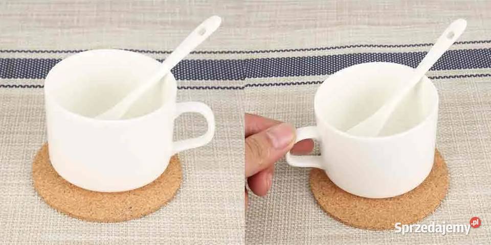 Korkowe podkładki podstawki samoprzylepne brązowy Płock