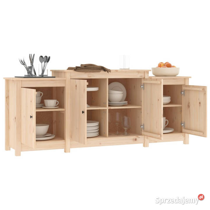 Komoda 164x37x68 drewno sosnowe WM821492 Warszawa