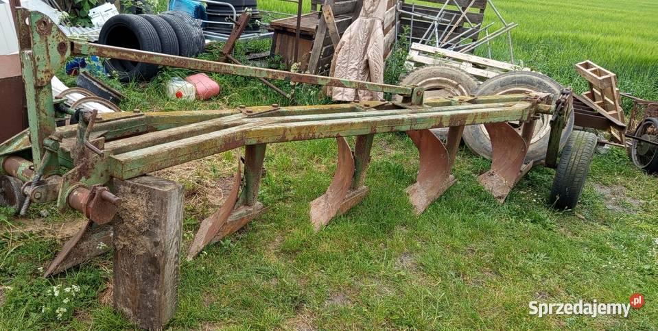 Pług 5 skibowy nieuszkodzony lubelskie Rybie