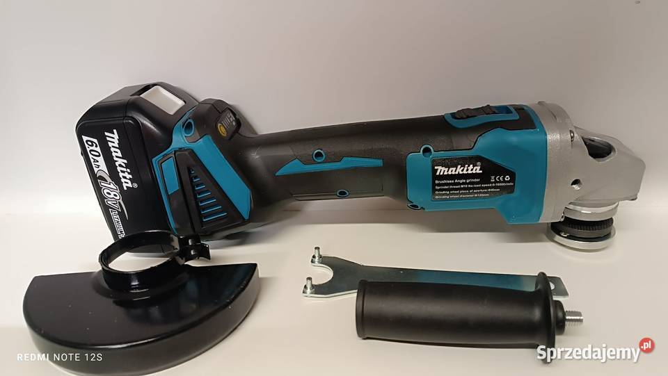 Szlifierka kątowa akumulatorowa Makita DGA404 Łask sprzedam