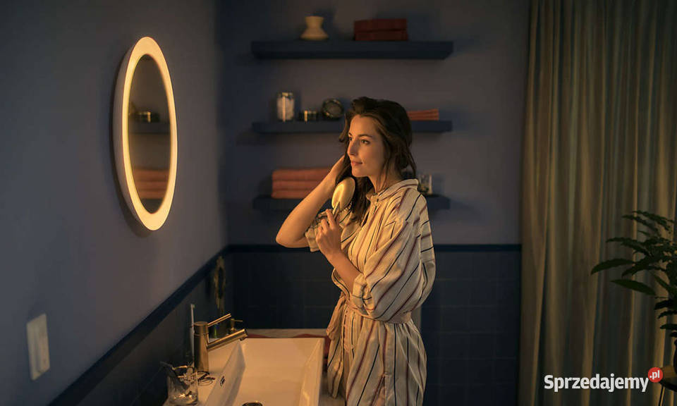 Philips Hue White ambiance Lustro łazienkowe Oświetlenie inteligentne Karwiany