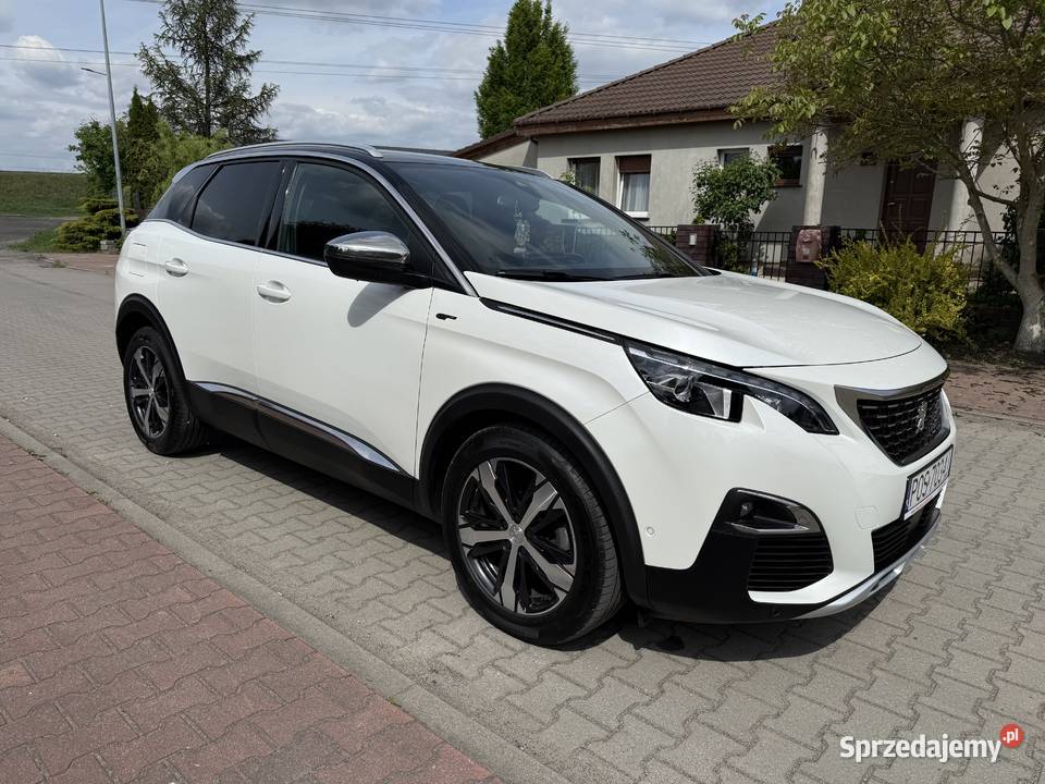 Peugeot 3008GTLine 20HDI 2017r NAVI KAMERA klimatyzacja Leszno sprzedam