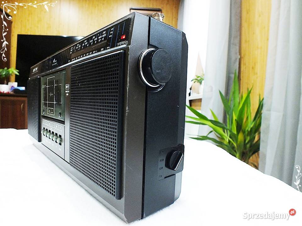 Radioodtwarzacz kasetowy RFT SKR 701 klon Unitra Magnetofony lubuskie Żary sprzedam