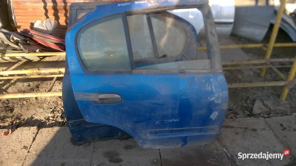 NISSAN ALMERA N16 5D DRZWI PRAWE TYŁ 2000 2001 Wrocław