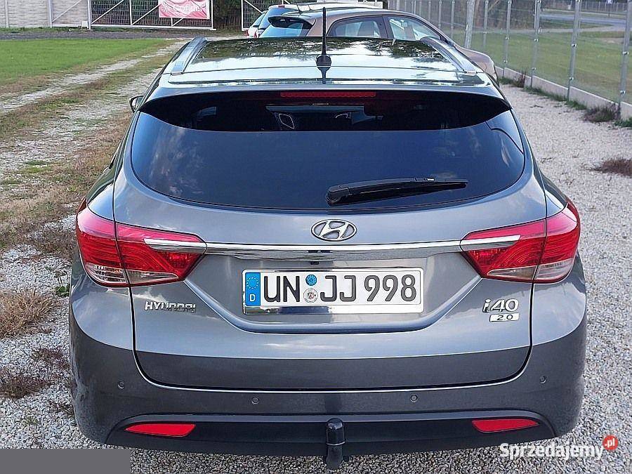Hyundai i40 20 Premium 177 2012r ZAREJESTROWANY 177KM i40 Goszcz