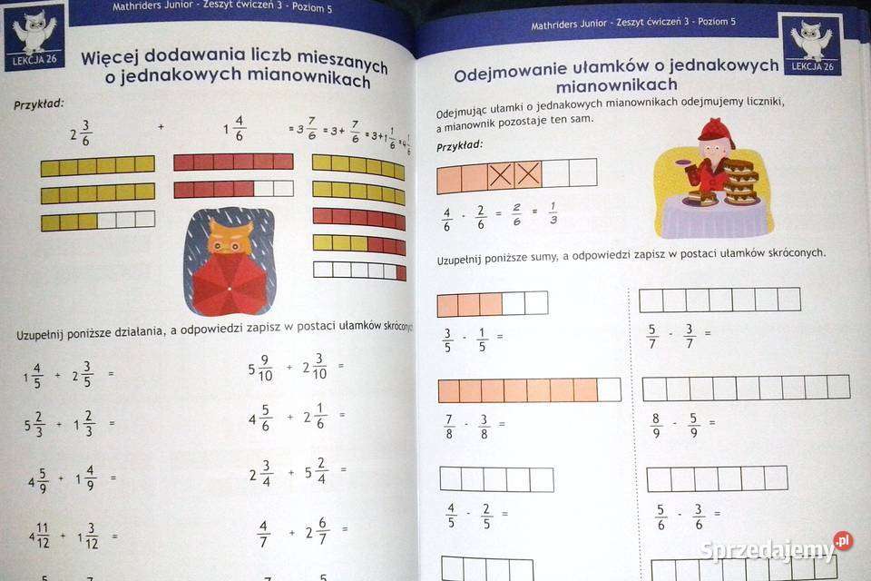 MathRiders Junior Poziom 5 Zeszyt ćwiczeń 3 Pozostałe Chełm