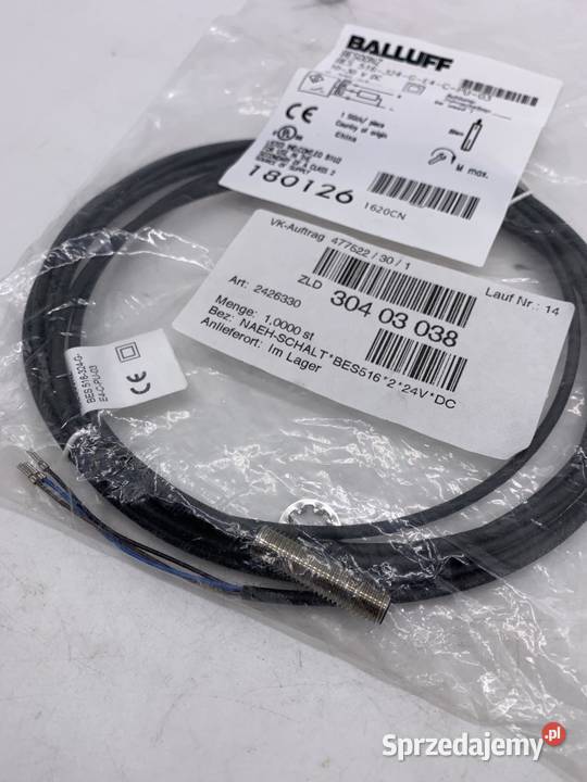 Balluff BES00NZ BES 516324GE4CPU03 Czujnik Instalacje mazowieckie Warszawa