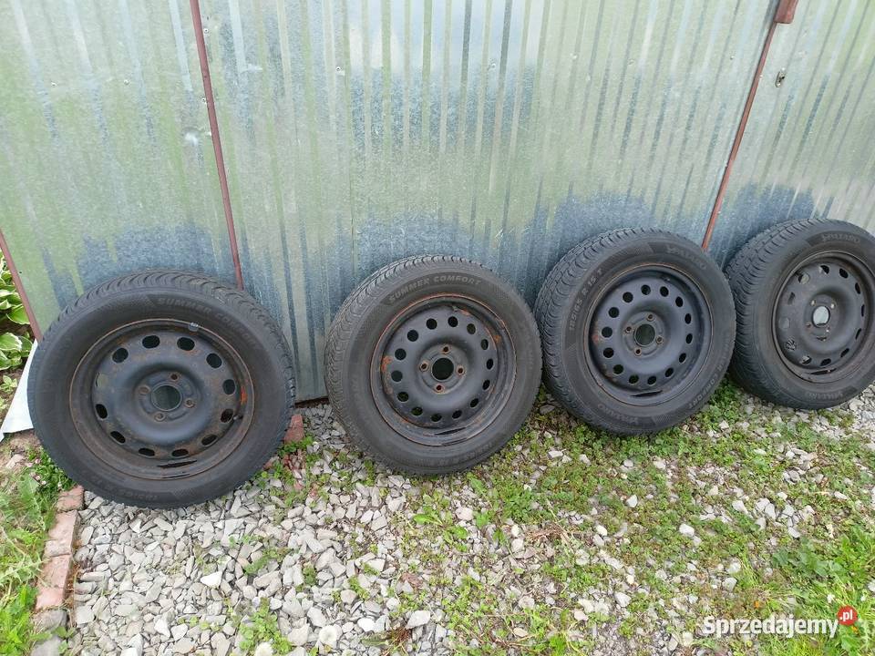 Koła letnie 19665 R15 Paxaro 4x108 opony felgi Kozłówek