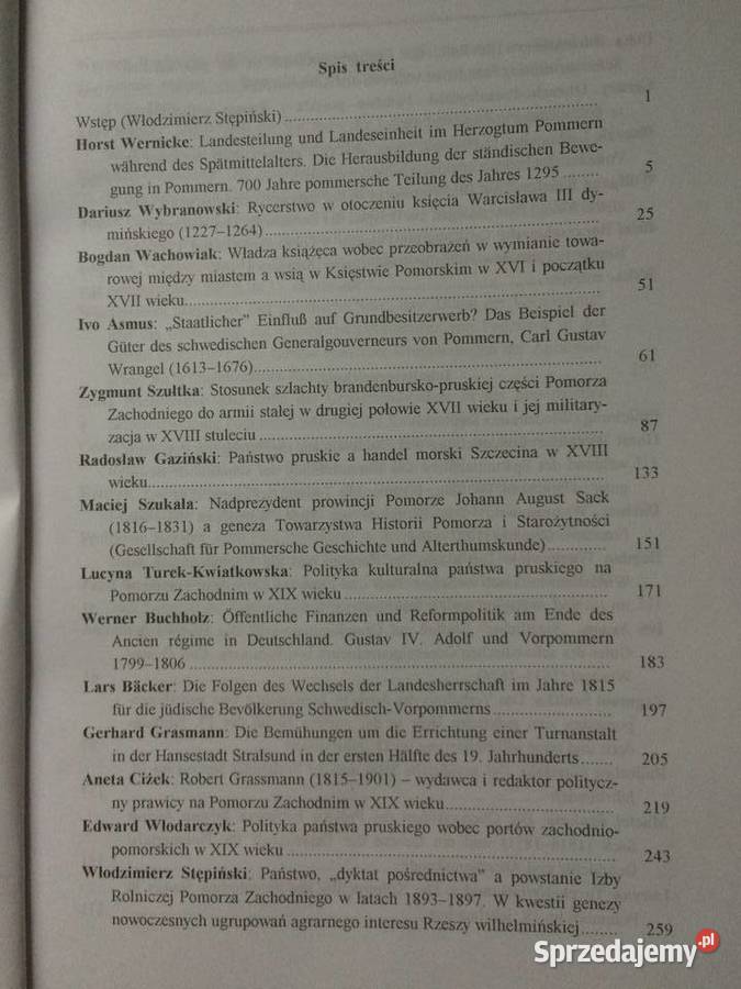 3514 Państwo I Społeczeństwo Na Pomorzu Zach Do