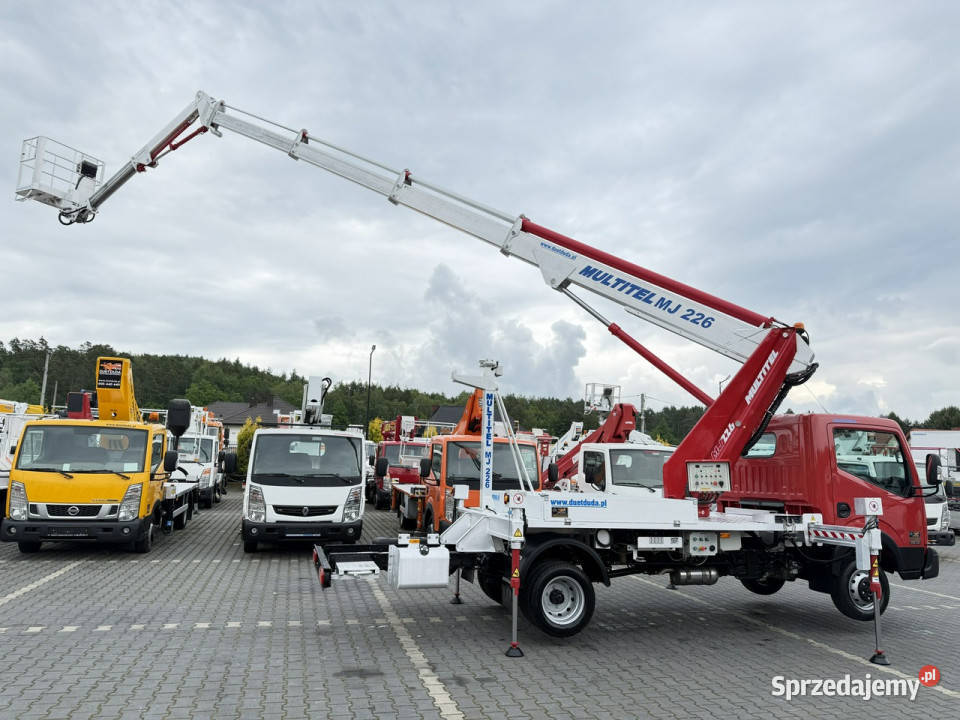 Nissan Cabstar Podnośnik Koszowy 226m Zwyżka Widełki